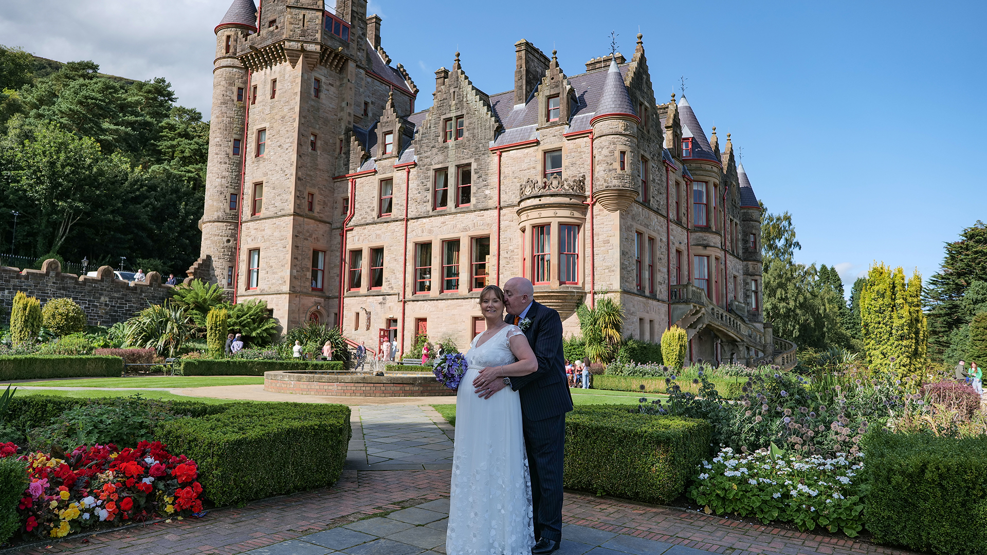 Belfast Castle Weddings Outside in Belfast Castle